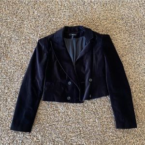 She Said Suede Blazer